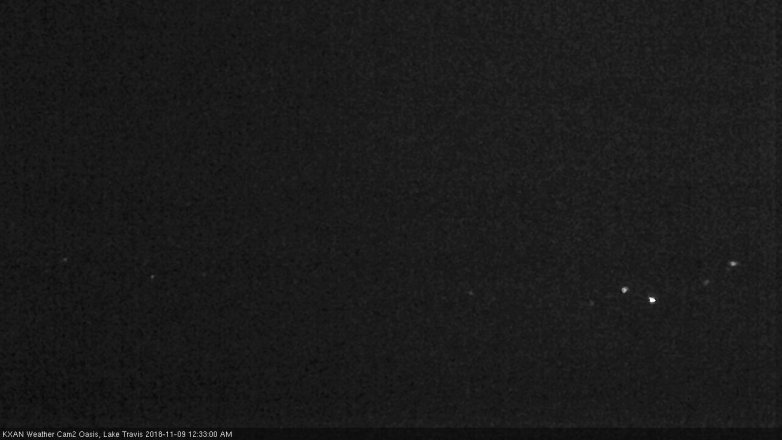 Lake Travis webcam, November 8, 2018 11:35 PM CT