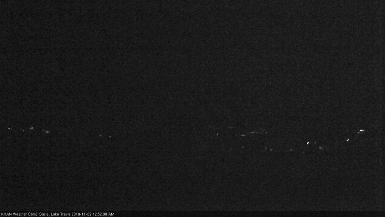 Lake Travis webcam, November 8, 2018 11:55 PM CT