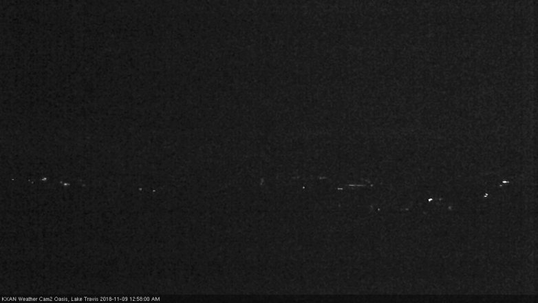 Lake Travis webcam, November 8, 2018 12:00 AM CT
