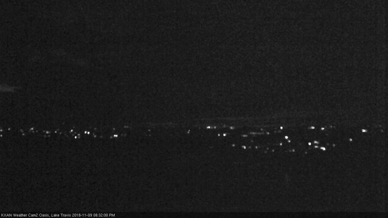 Lake Travis webcam, November 9, 2018 5:35 PM CT