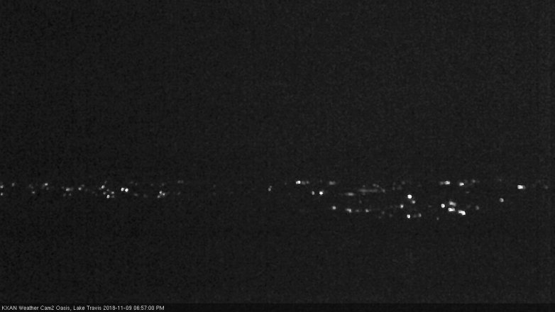 Lake Travis webcam, November 9, 2018 6:00 PM CT