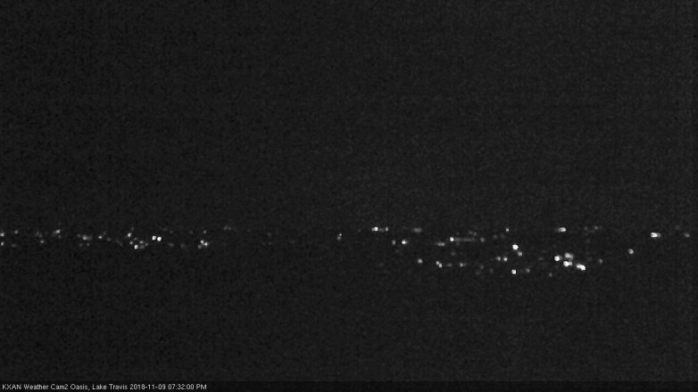 Lake Travis webcam, November 9, 2018 6:35 PM CT