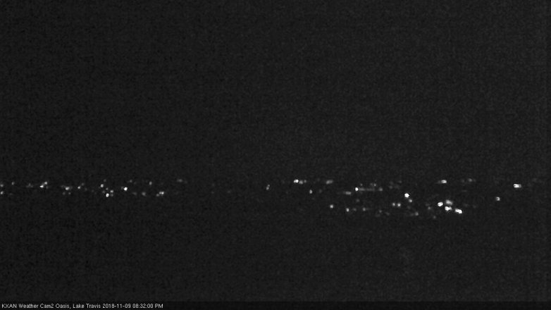 Lake Travis webcam, November 9, 2018 7:35 PM CT