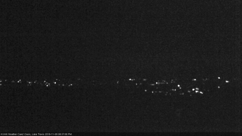 Lake Travis webcam, November 9, 2018 7:40 PM CT