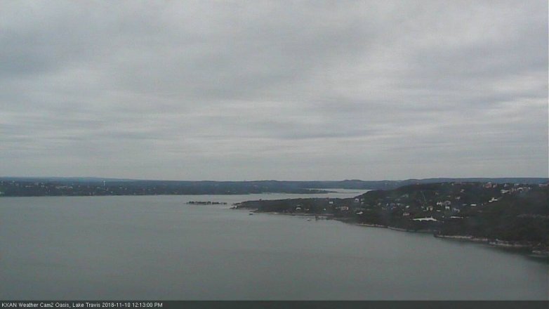 Lake Travis webcam, November 10, 2018 11:15 AM CT