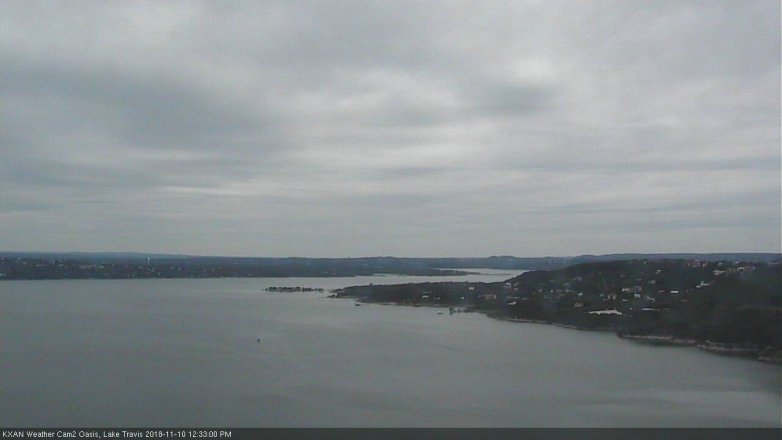 Lake Travis webcam, November 10, 2018 11:35 AM CT