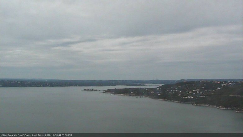Lake Travis webcam, November 10, 2018 12:25 PM CT