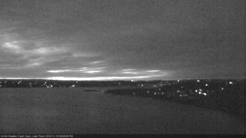 Lake Travis webcam, November 10, 2018 5:10 PM CT