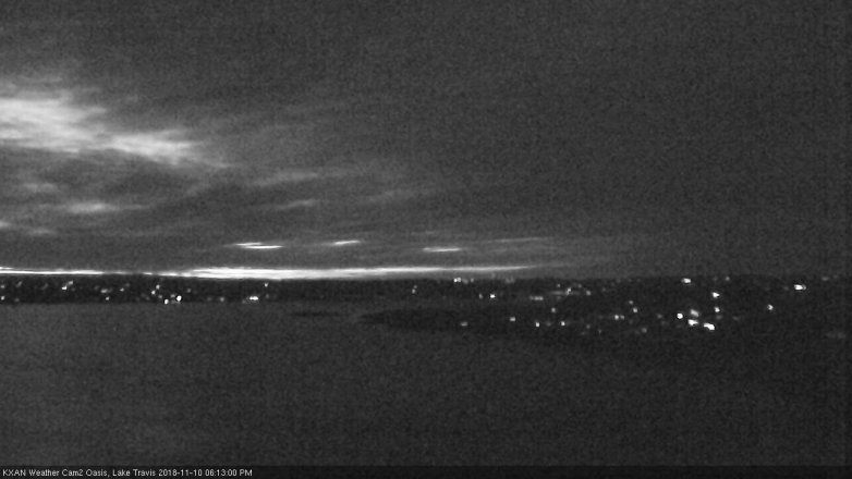 Lake Travis webcam, November 10, 2018 5:15 PM CT
