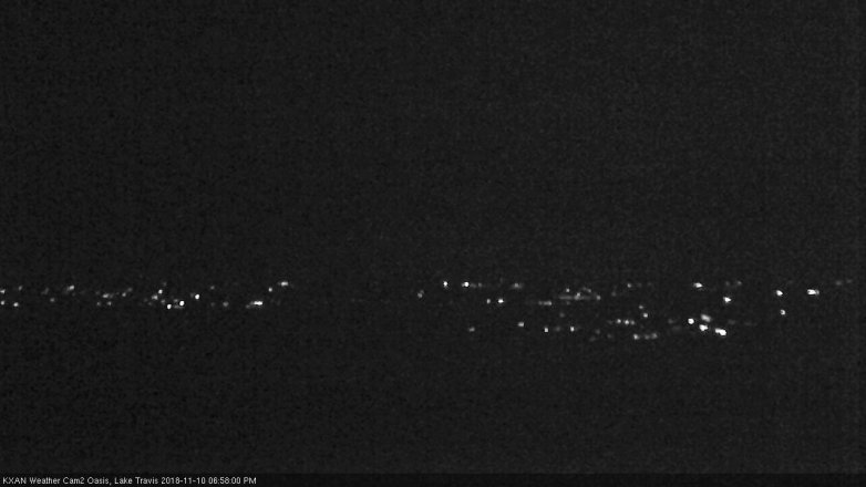 Lake Travis webcam, November 10, 2018 6:00 PM CT