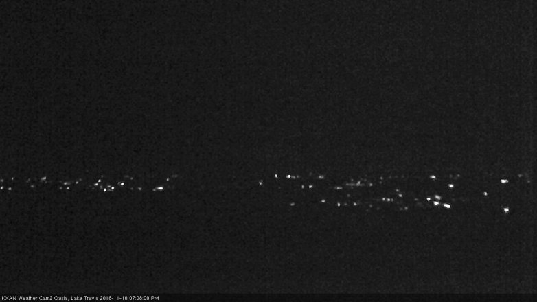 Lake Travis webcam, November 10, 2018 6:10 PM CT