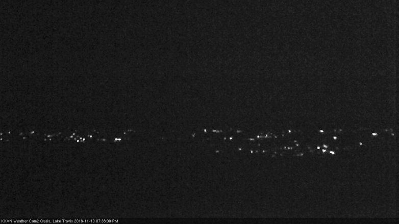 Lake Travis webcam, November 10, 2018 6:40 PM CT