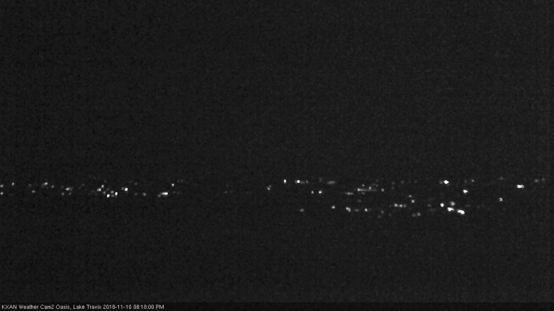 Lake Travis webcam, November 10, 2018 7:20 PM CT