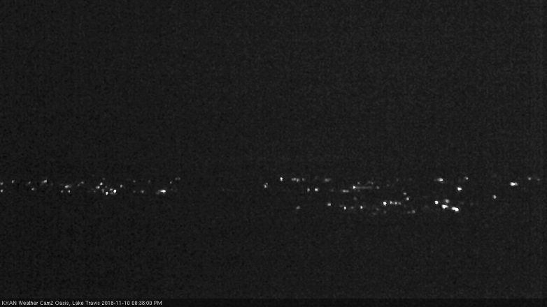 Lake Travis webcam, November 10, 2018 7:40 PM CT