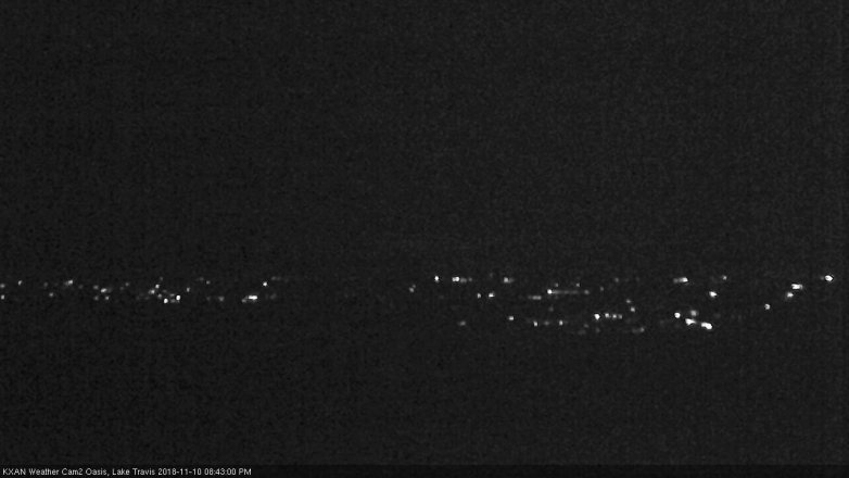 Lake Travis webcam, November 10, 2018 7:45 PM CT