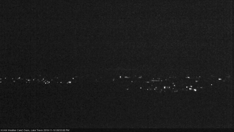 Lake Travis webcam, November 10, 2018 8:55 PM CT