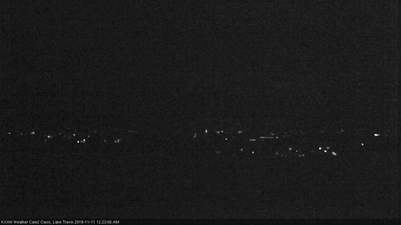 Lake Travis webcam, November 10, 2018 11:25 PM CT