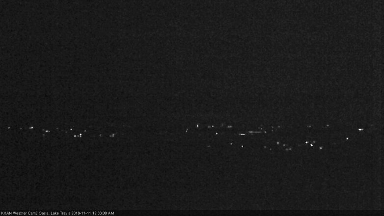 Lake Travis webcam, November 10, 2018 11:35 PM CT