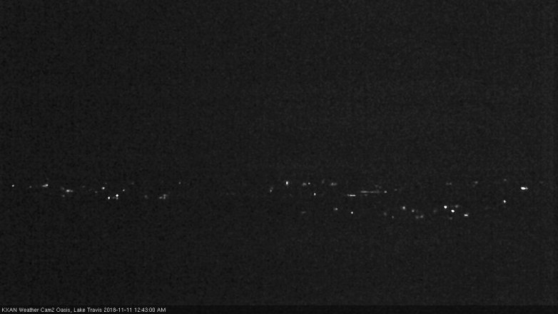 Lake Travis webcam, November 10, 2018 11:45 PM CT