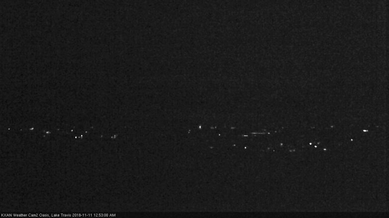 Lake Travis webcam, November 10, 2018 11:55 PM CT