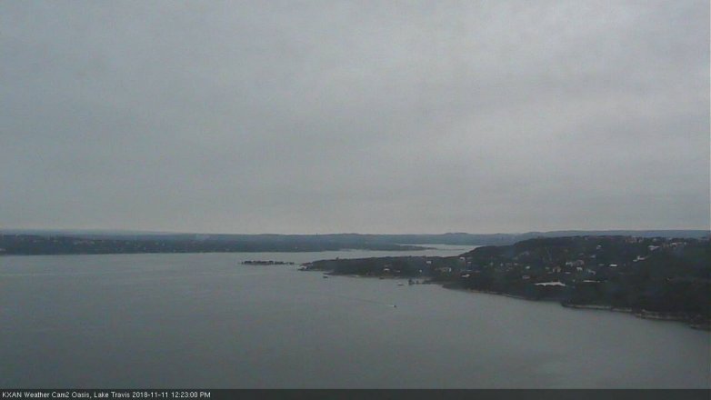 Lake Travis webcam, November 11, 2018 11:25 AM CT