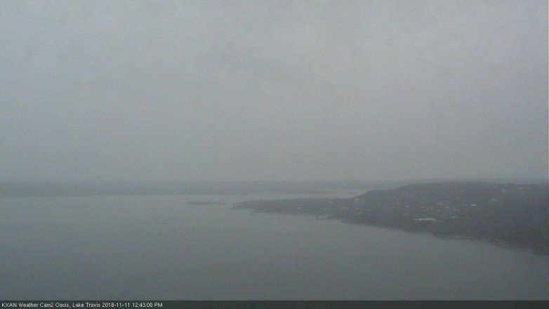 Lake Travis webcam, November 11, 2018 11:45 AM CT