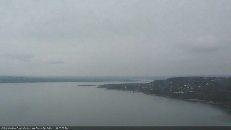 Lake Travis webcam, November 11, 2018 12:25 PM CT