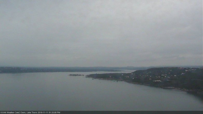 Lake Travis webcam, November 11, 2018 12:35 PM CT