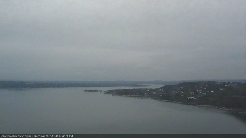 Lake Travis webcam, November 11, 2018 12:50 PM CT