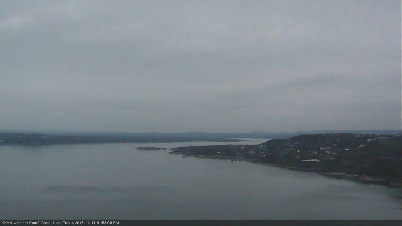 Lake Travis webcam, November 11, 2018 12:55 PM CT