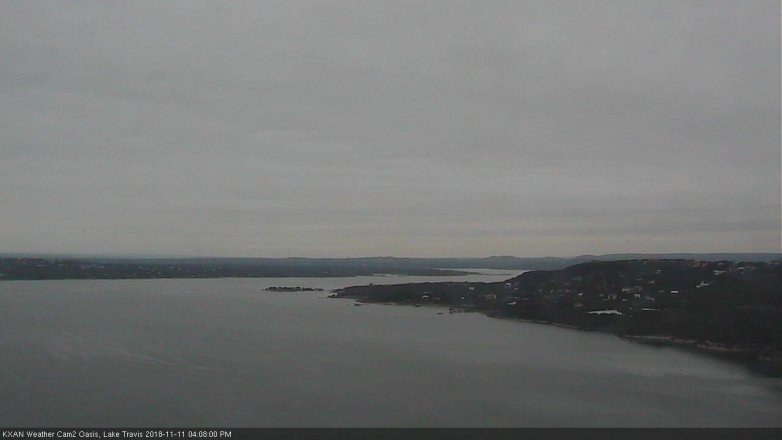 Lake Travis webcam, November 11, 2018 3:10 PM CT