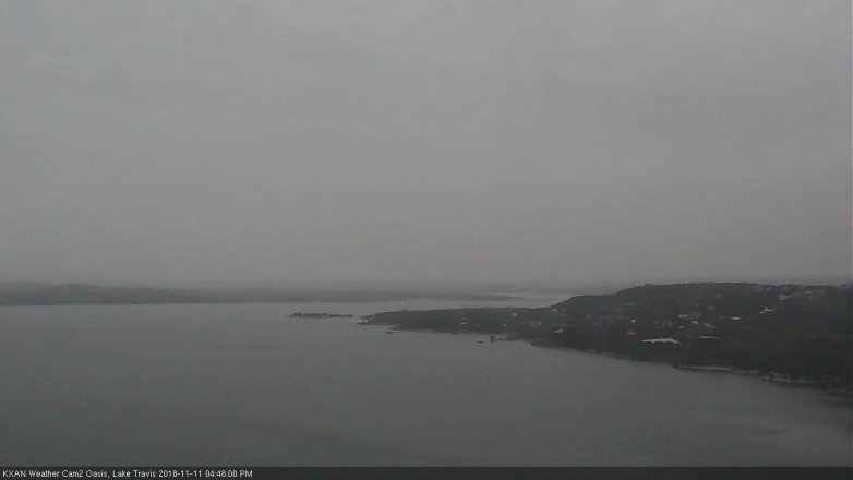 Lake Travis webcam, November 11, 2018 3:50 PM CT