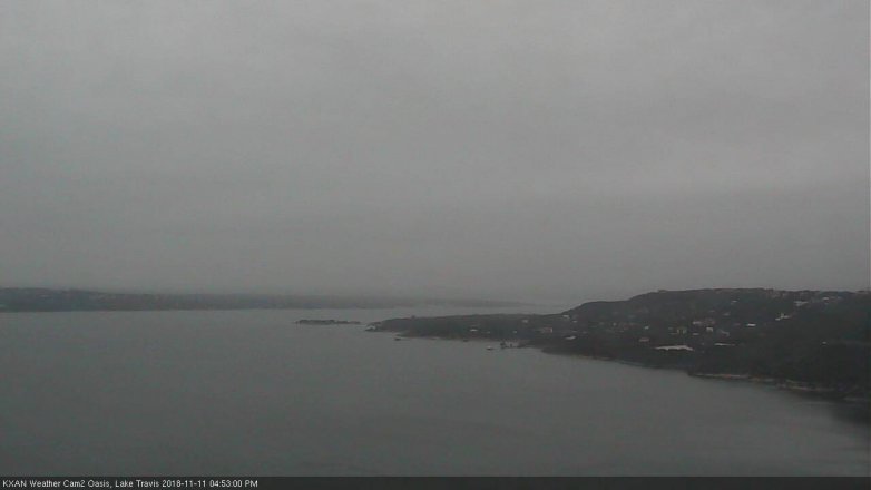 Lake Travis webcam, November 11, 2018 3:55 PM CT