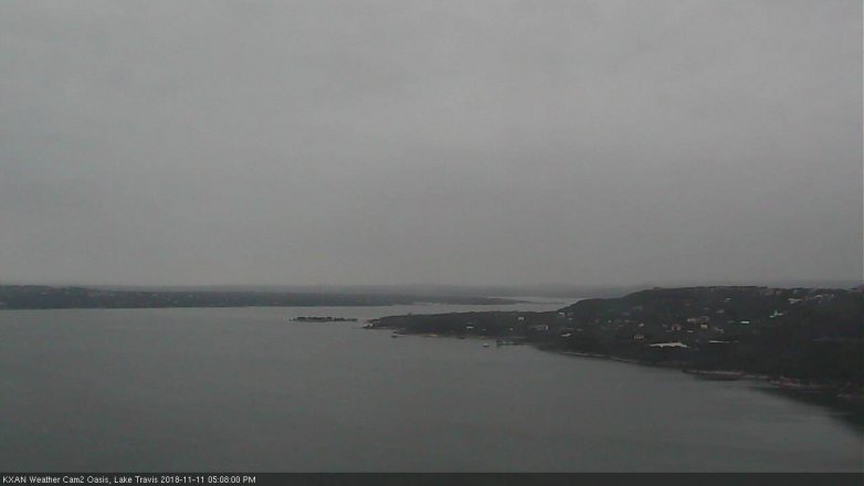 Lake Travis webcam, November 11, 2018 4:10 PM CT