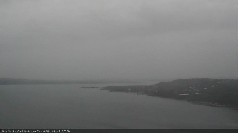 Lake Travis webcam, November 11, 2018 4:20 PM CT