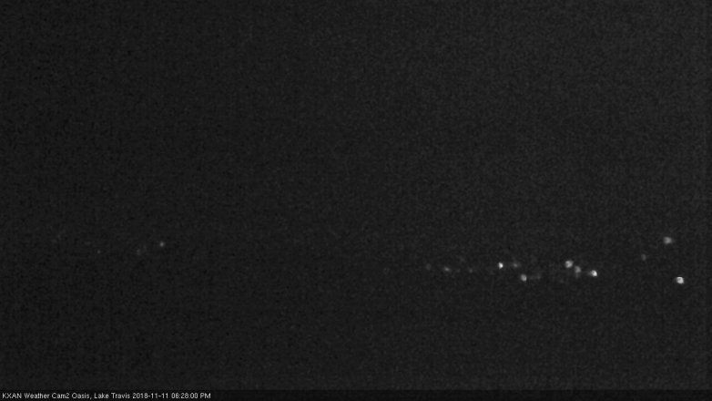 Lake Travis webcam, November 11, 2018 5:30 PM CT