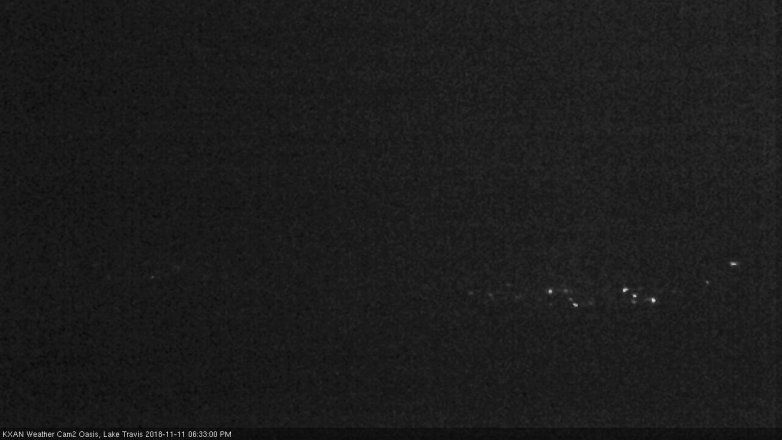 Lake Travis webcam, November 11, 2018 5:35 PM CT