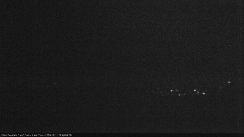 Lake Travis webcam, November 11, 2018 5:45 PM CT