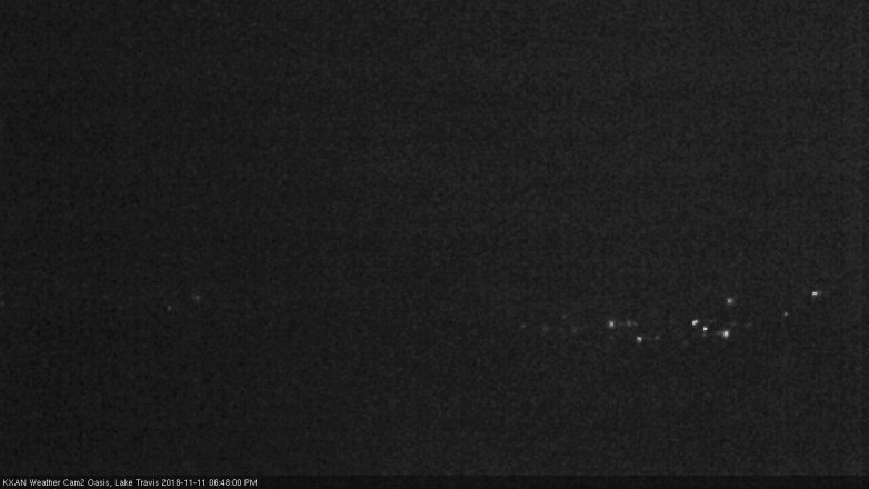 Lake Travis webcam, November 11, 2018 5:50 PM CT
