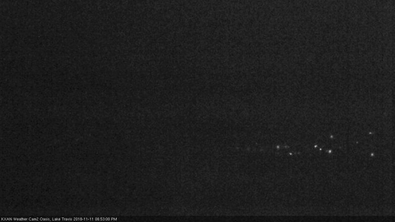 Lake Travis webcam, November 11, 2018 5:55 PM CT