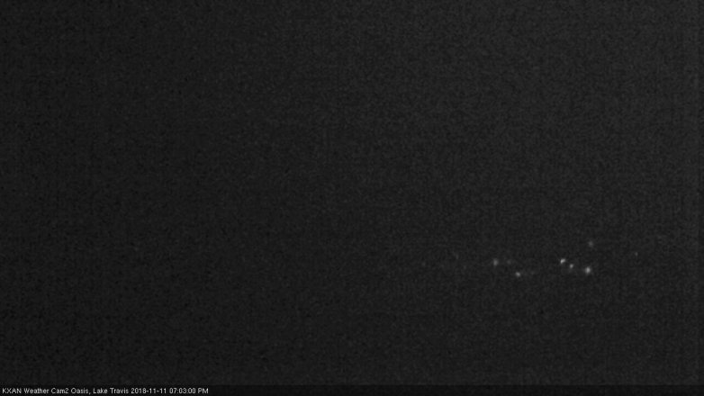 Lake Travis webcam, November 11, 2018 6:05 PM CT