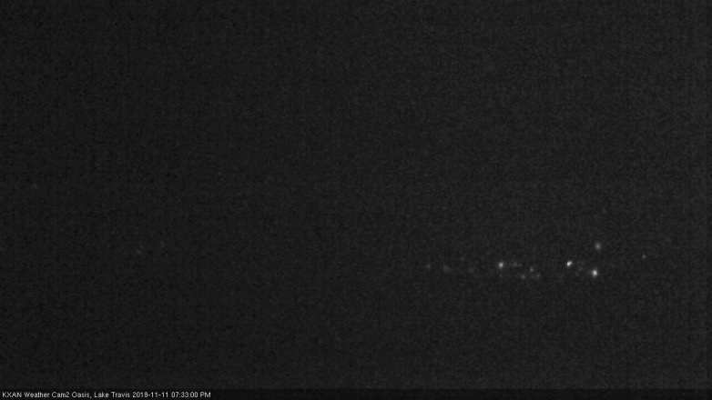 Lake Travis webcam, November 11, 2018 6:35 PM CT