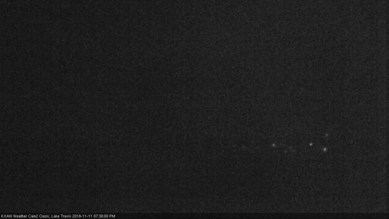 Lake Travis webcam, November 11, 2018 6:40 PM CT