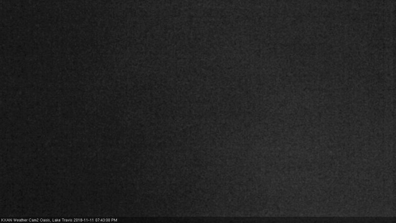 Lake Travis webcam, November 11, 2018 6:45 PM CT