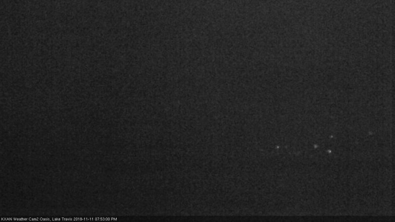 Lake Travis webcam, November 11, 2018 6:55 PM CT