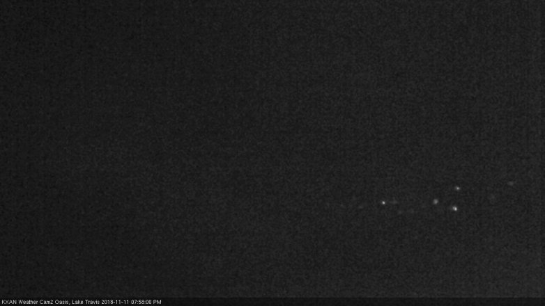 Lake Travis webcam, November 11, 2018 7:00 PM CT