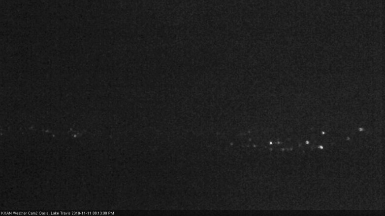 Lake Travis webcam, November 11, 2018 7:15 PM CT