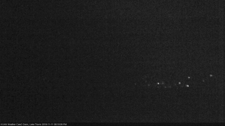 Lake Travis webcam, November 11, 2018 7:20 PM CT