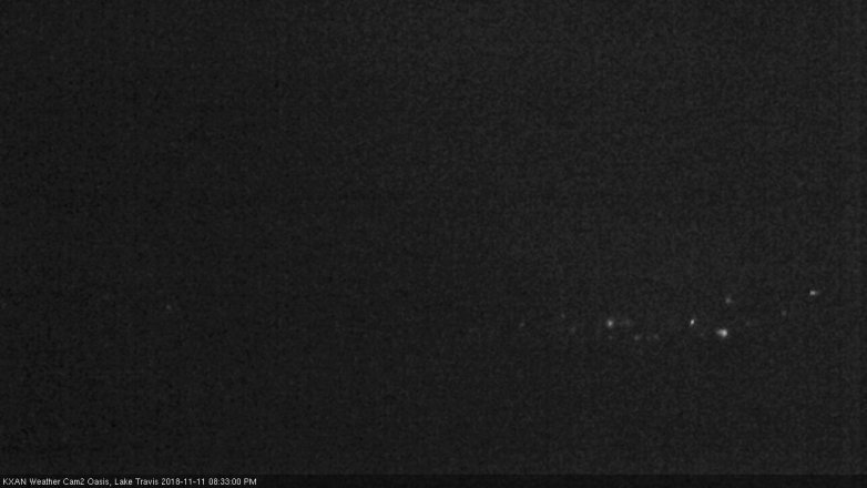 Lake Travis webcam, November 11, 2018 7:35 PM CT