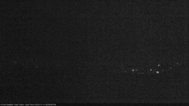 Lake Travis webcam, November 11, 2018 7:40 PM CT